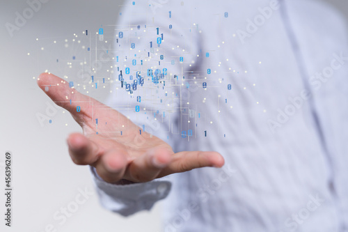 Technology background. Big ...