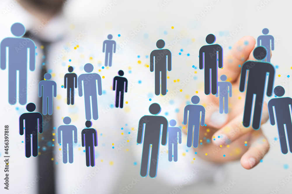people network structure HR - Human resources management and recruitment people network structure HR - Human resources management and recruitment