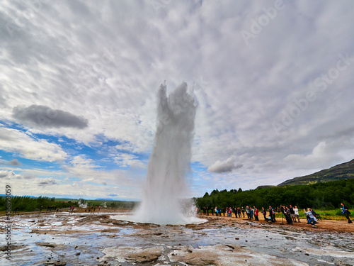 Wallpaper Mural Geyser Islandia  Torontodigital.ca