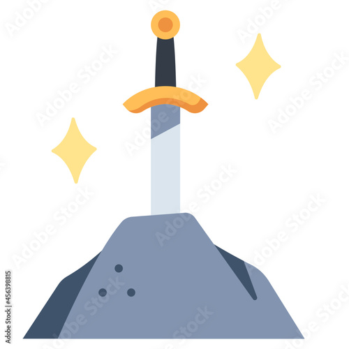 Excalibur sword icon