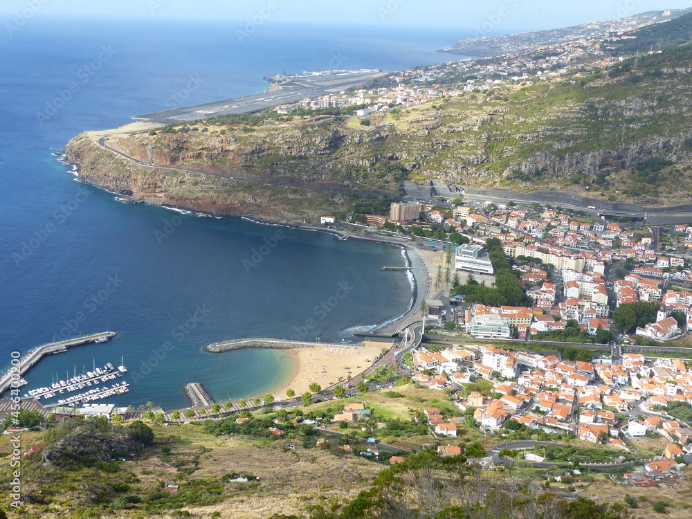 Baia di Machico a Madeira in Portogallo.