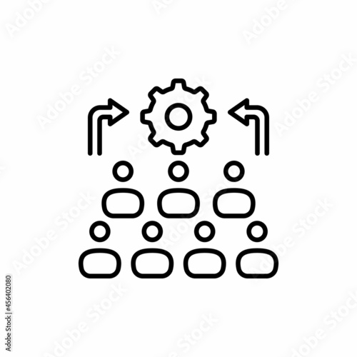 Project Organization icon in vector. Logotype