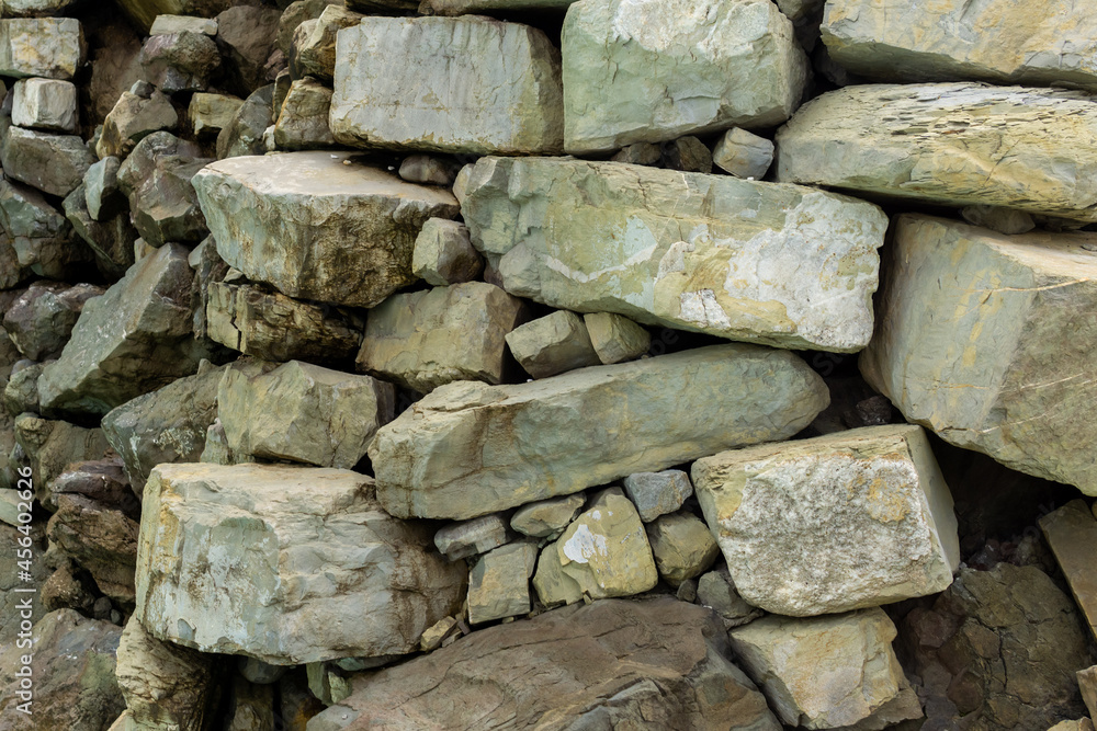 Abstract stone ridge decoration of the city. Abstract stone ridge decoration of the city.