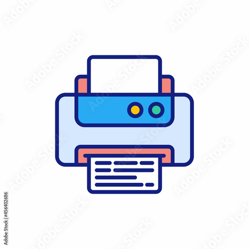 Scanner icon in vector. Logotype