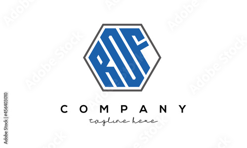 letters ROF creative polygon logo victor template	
 photo