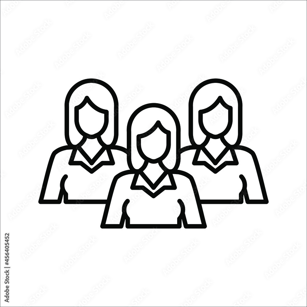 people icon, Flat style design. User group network. Corporate team group. Community member icon. Business team work activity. vector illustration on white background. people icon, Flat style design. User group network. Corporate team group. Community member icon. Business team work activity. vector illustration on white background.