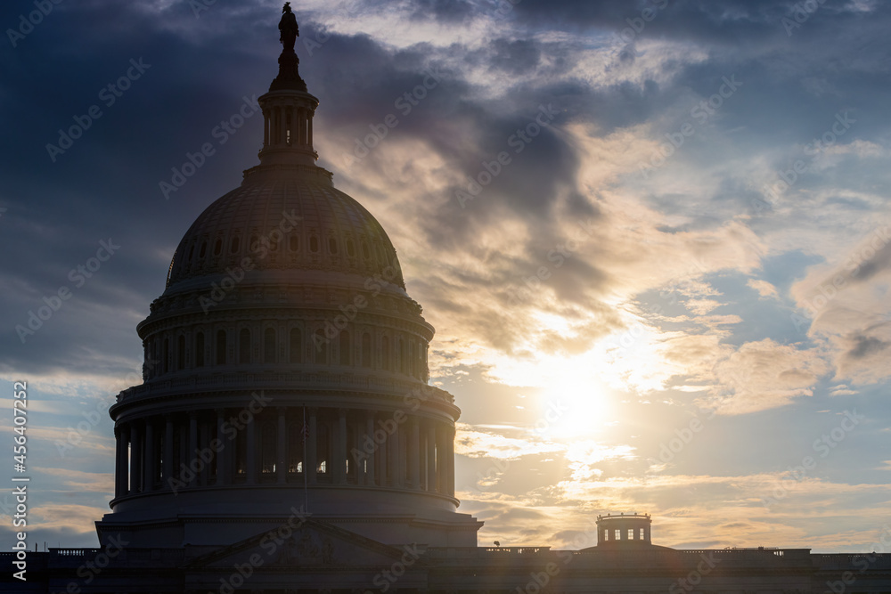 US Capital Building at Sunset US Capital Building at Sunset