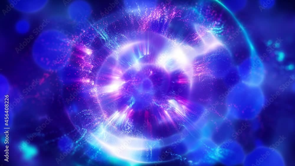 4K Abstract background animation shining particles, stardust, energy waves flares flowing in space loop 4K Abstract background animation shining particles, stardust, energy waves flares flowing in space loop