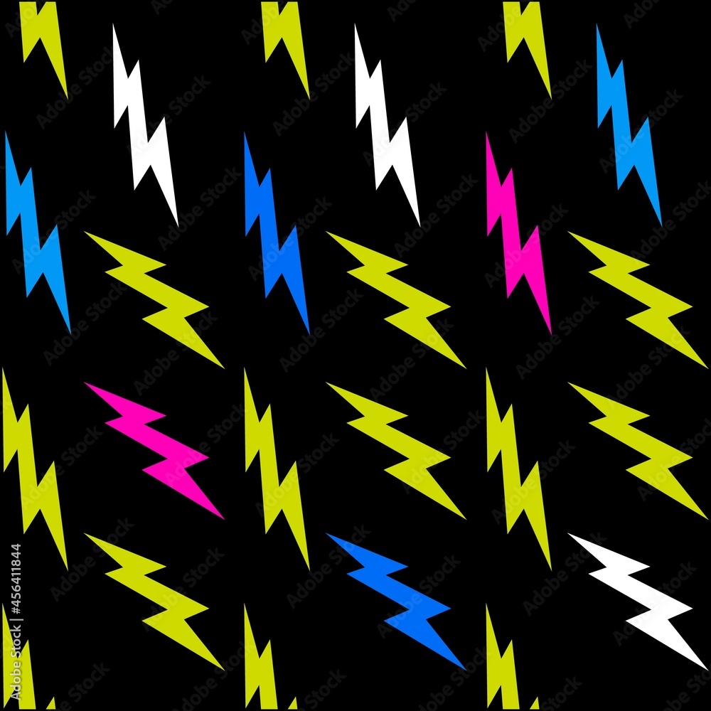 thunder colors pattern with background cool design thunder colors pattern with background cool design