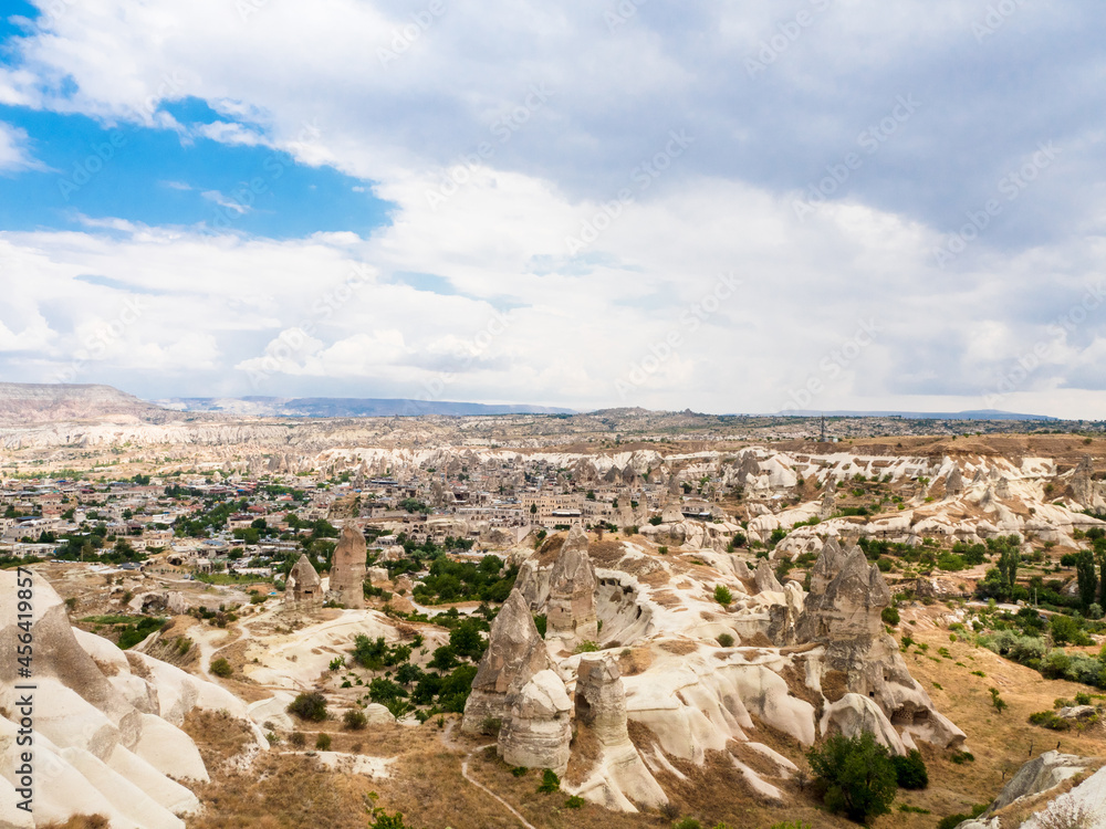 View of a beautiful valley in Cappadocia