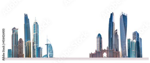 Photography Beautiful Modern architecture, skyscrapers of Dubai