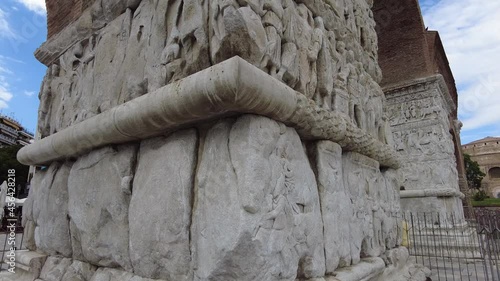 Arch of Galerius and Rotunda, Thessaloniki, Greece photo