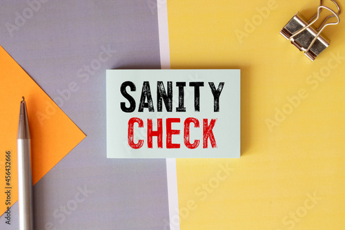 text Sanity check on white business card