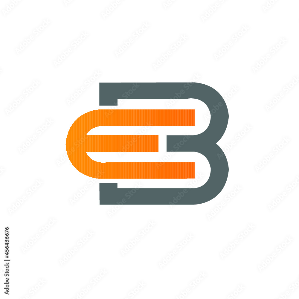 Letter E B Logo Letter E B Logo