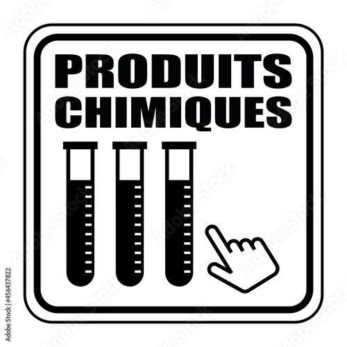 Logo produits chimiques.