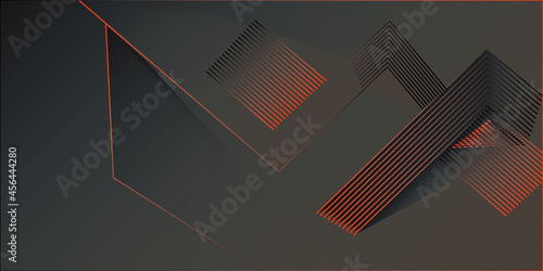 Canvas Print Abstract background with arrows