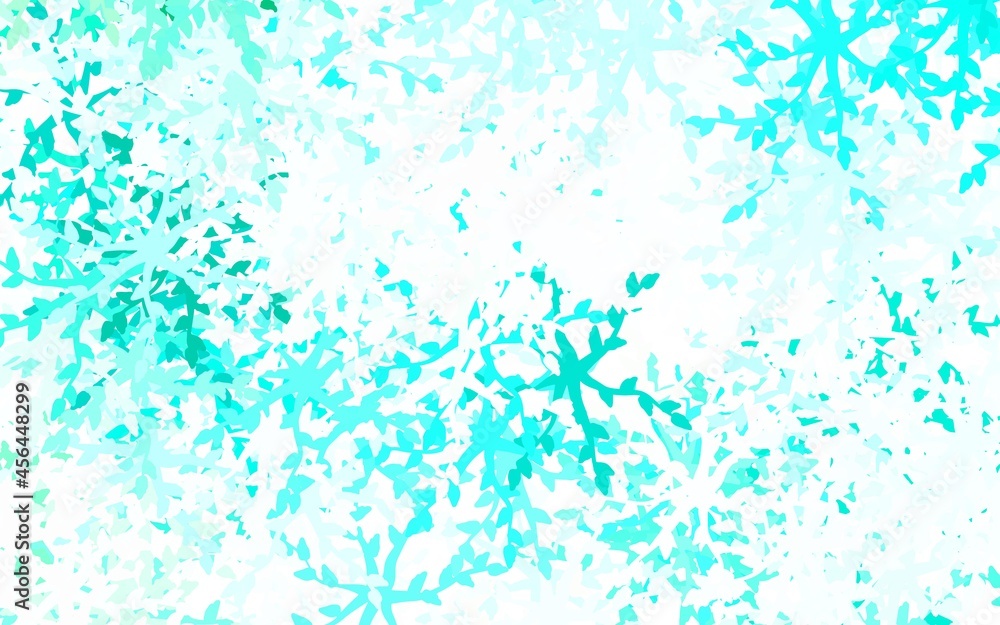 Light Green vector backdrop with memphis shapes. Light Green vector backdrop with memphis shapes.