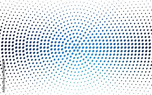 DARK BLUE vector pattern of geometric circle shapes.