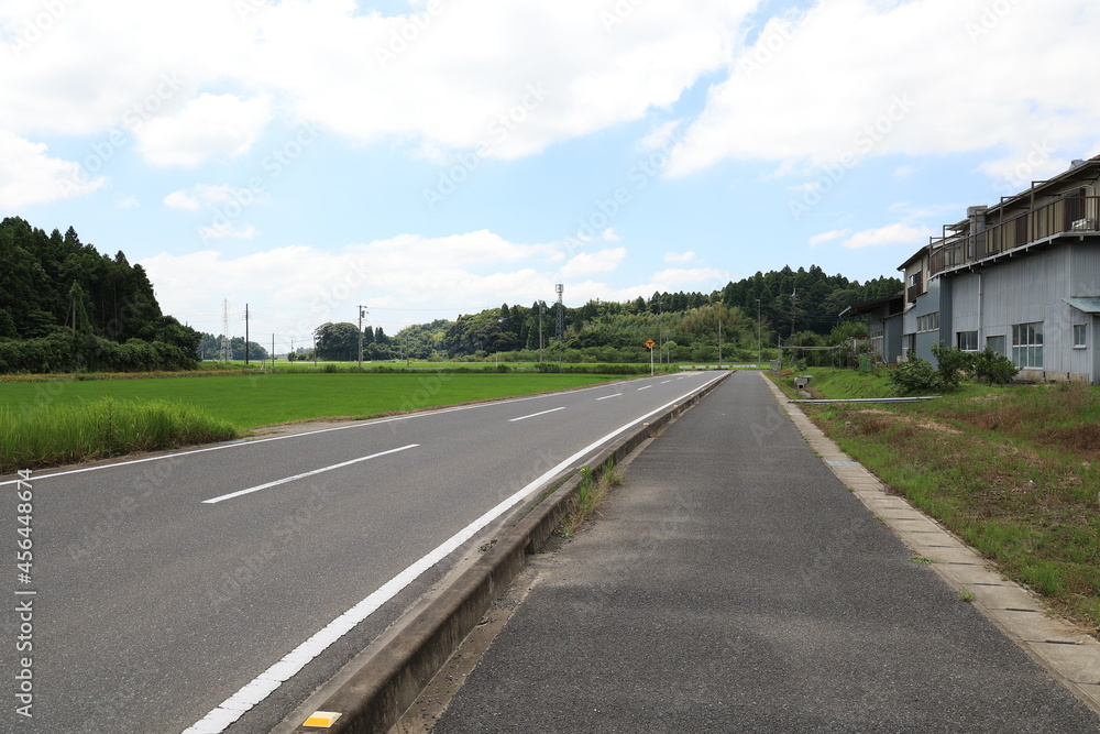田舎道 田舎道