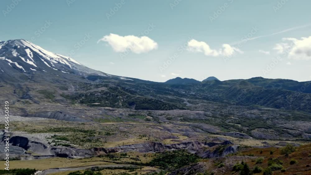 Mt St Helens And Forest, Washington, USA Mt St Helens And Forest, Washington, USA
