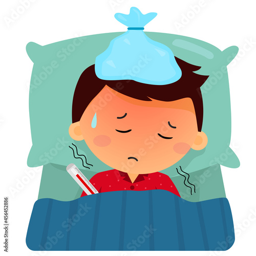 child with fever