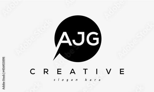 AJG creative circle letter logo design victor photo