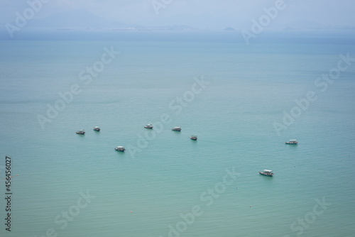 small boats on sea