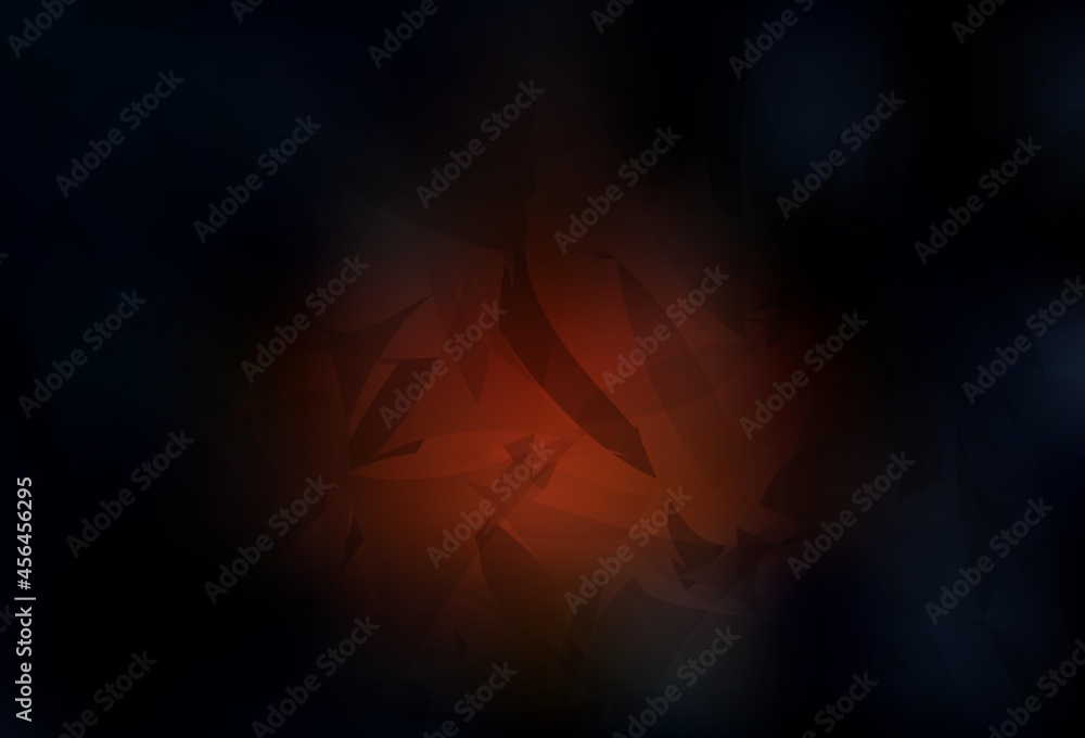 Dark Red vector backdrop with polygonal shapes. Dark Red vector backdrop with polygonal shapes.