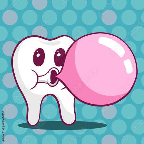 Bubble Gum Tooth