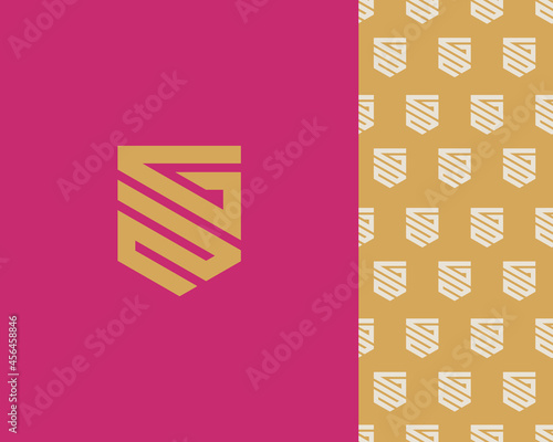 Letter G Z logo design. creative minimal monochrome monogram symbol. Universal elegant vector emblem. Premium business logotype. Graphic alphabet symbol for corporate identity