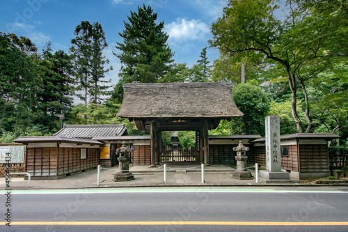 埼玉県新座市野火止にある臨済宗妙心寺派の金鳳山平林寺 © Caito