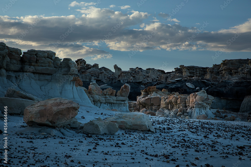 Fotografie Rock Born in Fire and Water