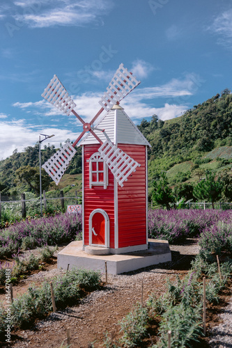 Windmill in the islands of islands