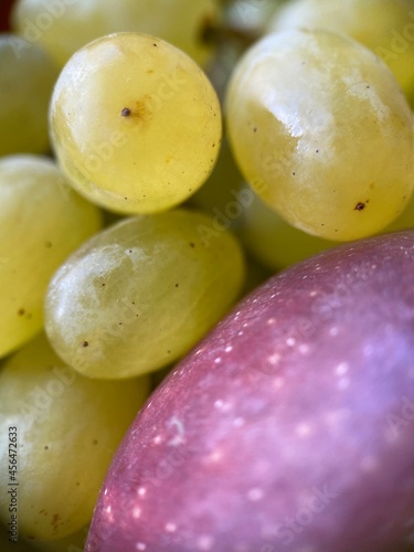 close up of grapes