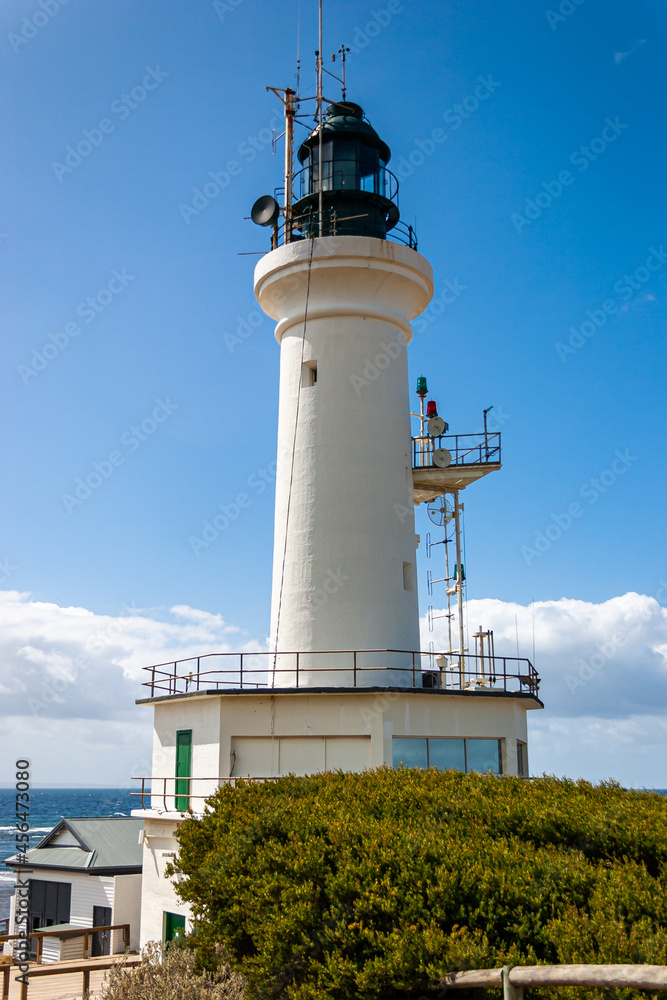 Point Lonsdale Lighthouse standing tall on a sunny day Point Lonsdale Lighthouse standing tall on a sunny day