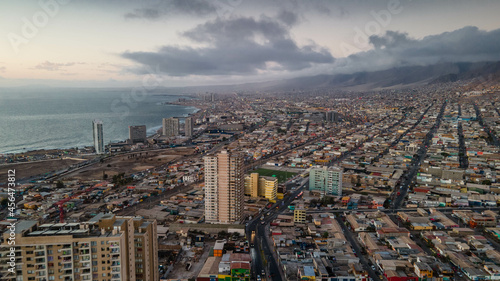 Vistas aéreas de la ciudad de Antofagasta de Chile © Alejandro