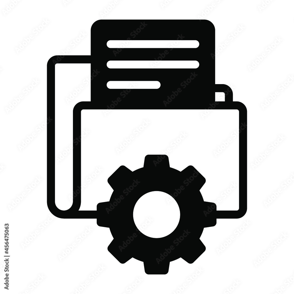 folder setting black filled line design, SEO and web flat design for mobile concepts and web apps. Collection of modern infographic logo and pictogram. folder setting black filled line design, SEO and web flat design for mobile concepts and web apps. Collection of modern infographic logo and pictogram.