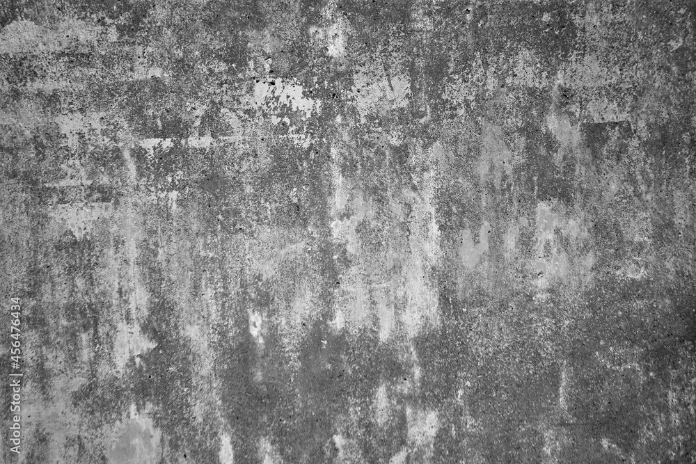 Fototapeta premium Empty gray concrete wall. Seamless background, Concrete texture