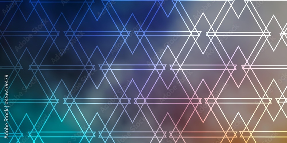 Light Blue, Yellow vector background with triangles. Light Blue, Yellow vector background with triangles.