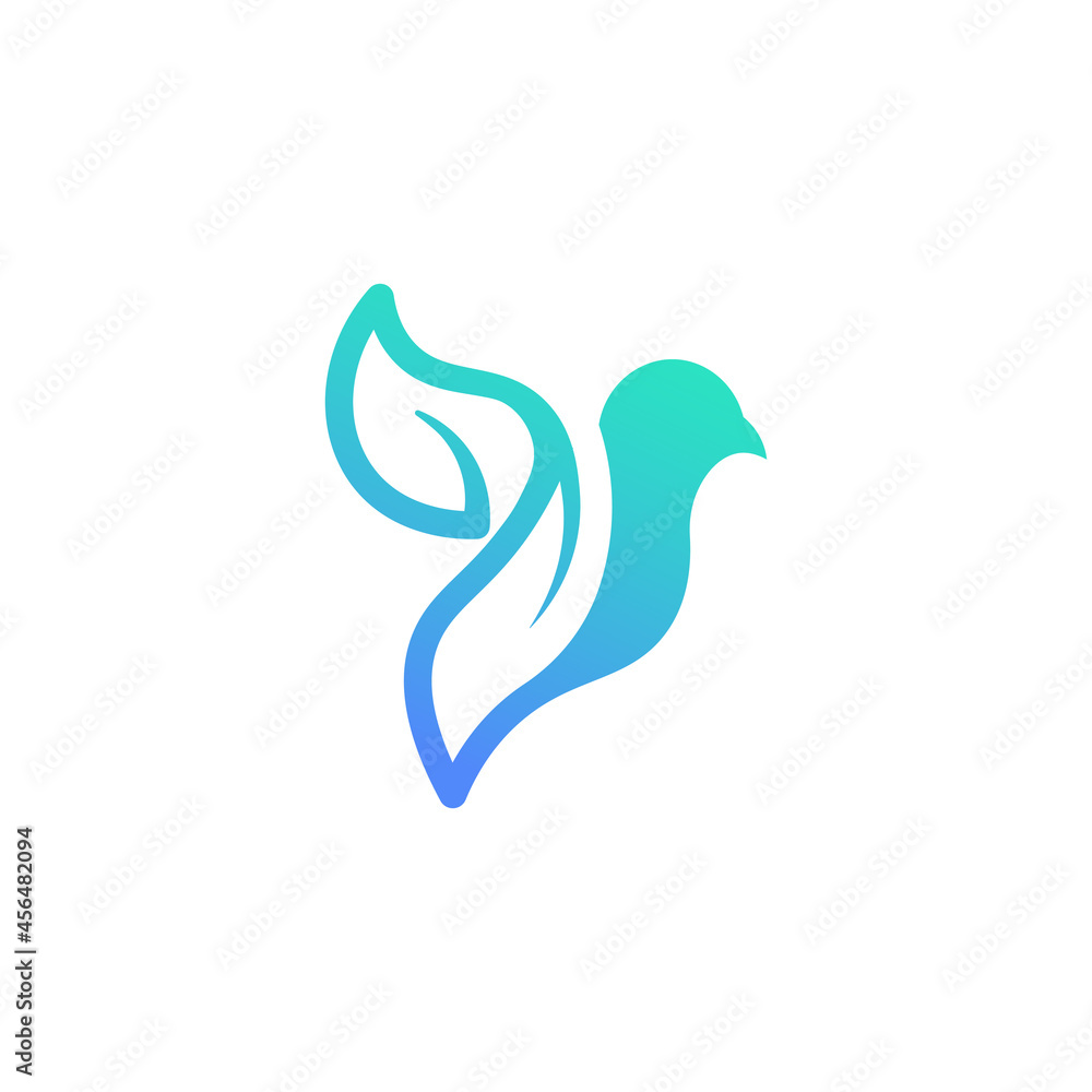 bird logo template, Abstract animal flying icon design bird logo template, Abstract animal flying icon design