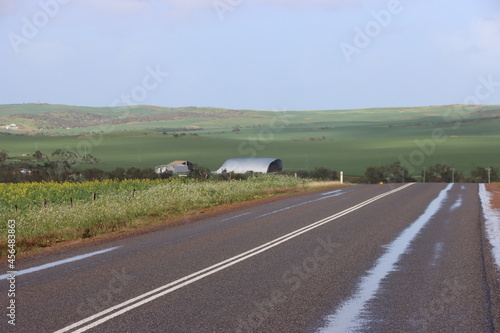 Rural scene near the small town of Northampton in the Mid-West Gascoyne region of Western Australia.