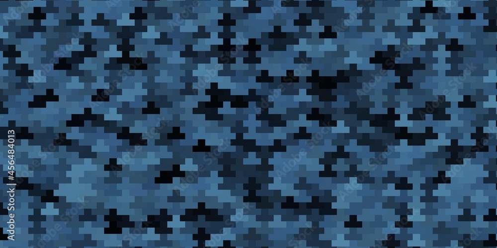 Fototapeta premium Dark BLUE vector layout with lines, rectangles.