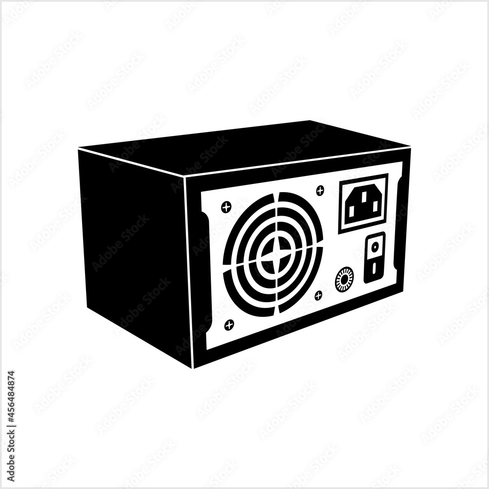 Power Supply Icon, Computer Smps Switch Mode Power Supply, Power Supply Icon, Computer Smps Switch Mode Power Supply,