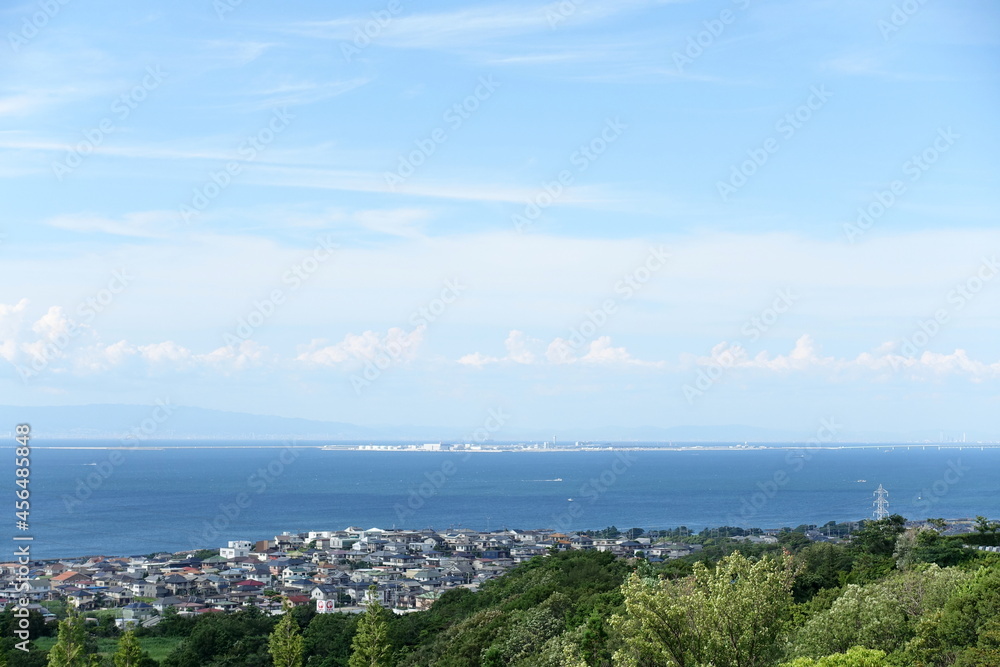 大阪湾　泉南風景