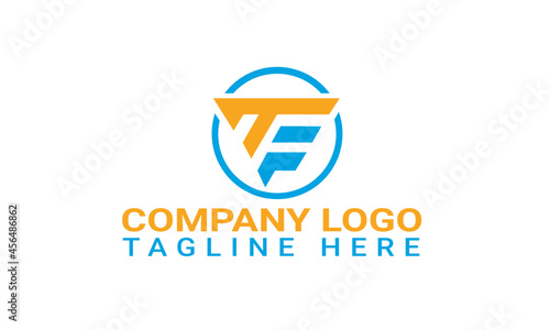 T F LETTER LOGO DESIGN
