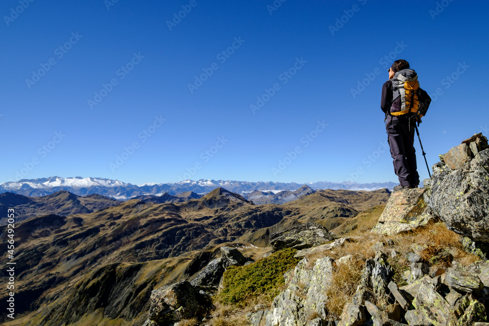 Tuc de Maubèrme, 2880 meters, Aran , Lleida, Pyrenean mountain range,  Catalonia , Spain, europe