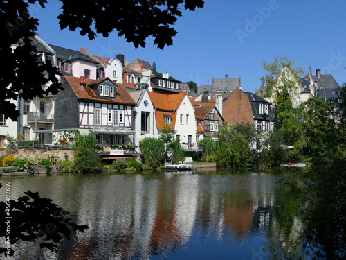 Häuser an der Lahn in Marburg