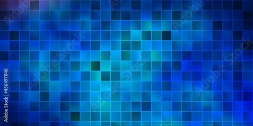 Dark BLUE vector texture in rectangular style.