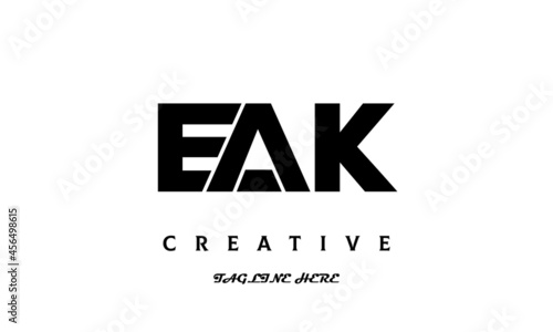 EAK creative three latter logo design