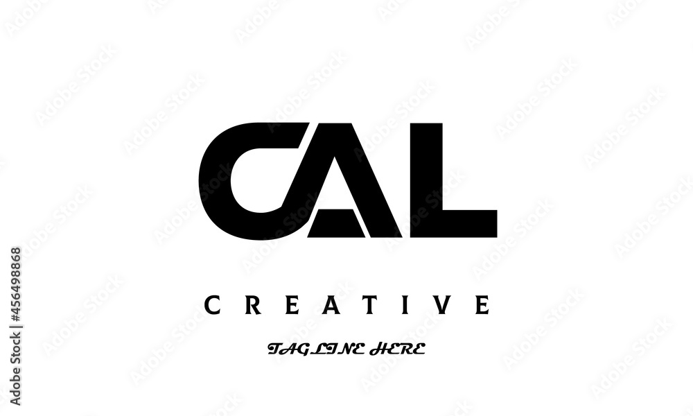 CAL creative three latter logo design CAL creative three latter logo design